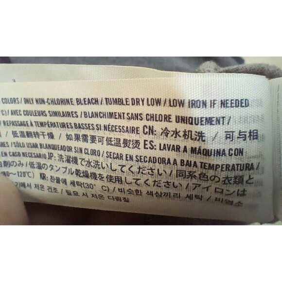 3/10 A&F Abercrombie Kids Jersey Light Full Zip Hoodie XL Gray  Blue - Picture 8 of 8